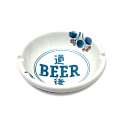 Dogo BEER Ash Haizara (ashtray) (Tobe ware)